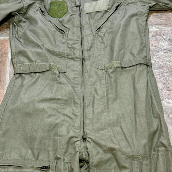 Military Flyers Coveralls CWU-27/P  Sage Green 1659 Type 1,Class 1,- Size 42R  * - Picture 3 of 7